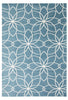 Terali Turquoise Machine Washable Area Rug - 5'0" x 7'0"