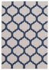 Sophie Grey-Navy Area Rug - 5'3" x 7'7"