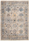 Bolivar Yalameh Blue -Ivory Area Rug - 5'0\" x 8'0\"