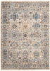 Bolivar Yalameh Blue -Ivory Area Rug - 5'0" x 8'0"
