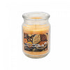 18 Oz Scented Jar with Glass Lid Autumn Delight - Set of 2 Candle|Pot parfumé de 18 oz à arôme de délice d’automne avec couvercle en verre - ensemble de 2 bougies