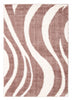 Luci Pink Shag 3'11" x 6'0" Area Rug