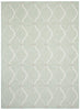 Neisha Abstract Mint Rug 5'3" X 7'3" Area Rug