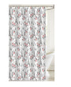 Printed Canvas Shower Curtain with Roller Hooks Paris