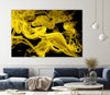 "Yellow Smoke" Giant Art 72x48 Wall Art