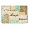 Eva Placemat Love Laugh Dream 12 x 18 - Set of 12|Napperon Eva « Love Laugh Dream » 12 x 18 - ensemble de 12