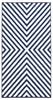Dodie Blue-Ivory 2'8" x 4'11" Area Rug