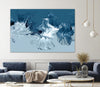"Azure Marble I" Giant Art 84x54 Wall Art