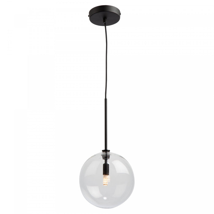 Pinpoint 1-Light Black Pendant