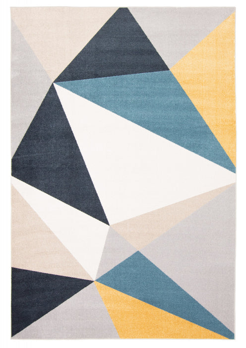 Gemma Multi-Colour Machine Washable Area Rug - 6'0\" x 9'0\"