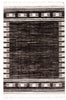 Vera Harmony Black Area Rug - 5'2" x 7'5"
