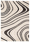 Nikkos Taupe 6'7\" x 9'6\" Area Rug