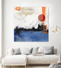 "Midnight Rise I" Giant Art 72x72 Wall Art