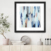 "Creating Coastal" Matted and Framed Black 30x30 Wall Art