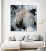 "Embellished Shifting Motion Ii" Giant Art 54x54 Wall Art