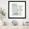 "Orien" Matted and Framed Black 36x36 Wall Art