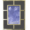 Gold Plated Black Frame 5 x 7 Frames.|Cadre noir plaqué or 5 x 7