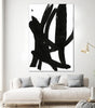 "Composition In Black And White 7" Giant Art 84x54 Wall Art