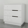 Nordika 3-Drawer Chest - White 