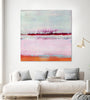 "Persimmon Jump Ii" Giant Art 72x72 Wall Art