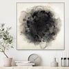 "Positives And Negatives I" Canvas Framed Black 20x20 Wall Art