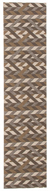 Bellezza Dark Brown 2'2\" x 20'0\" Area Rug