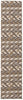 Bellezza Dark Brown 2'2" x 12'0" Area Rug