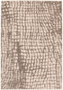 Sadie Safari Silver-Black Area Rug - 5'3" x 7'7"