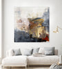 "Hands To Heart Ii" Giant Art 72x72 Wall Art
