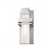 Camden 1-Light Silver Outdoor Wall Light 