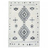Lola Diamond Grey 8x11 Area Rug 