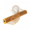 Mesh Ribbon Gold with Gold Stripes 21\"x10\" - Set of 2 Crafts