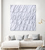 "Contemplating Style" Giant Art 72x72 Wall Art