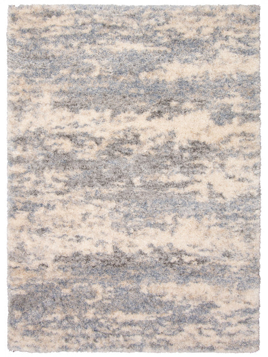 Astra Cream/Light Blue Area Rug -3'11\" X 5'7\"