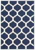 Sophie Ivory-Navy Area Rug - 5'3" x 7'7"