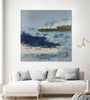 "Washing To Shore" Giant Art 72x72 Wall Art