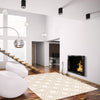 August Geod White-Tan 6'7" x 9'6" Area Rug