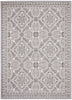 Neisha Traditional Grey Rug 6'7" X 9'6" Area Rug