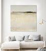 "Embellished Subtle Scape I" Giant Art 54x54 Wall Art