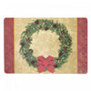 Eva Placemat Christmas Wreath 12 x 18 - Set of 12|Napperon Eva 12 x 18 orné d’une couronne de Noël - ensemble de 12