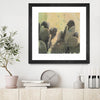 "Desert Dreams Ii" Matted and Framed Black 30x30 Wall Art