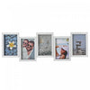 Collage Frame - White Cloud 5 - 4 x 6 Frames
