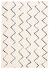 Kimi Blue-Ivory 3'11" x 5'7" Area Rug