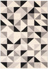 Nuria Black 3'11" x 5'7" Area Rug