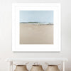 "Simply Stated" Matted and Framed White 36x36 Wall Art