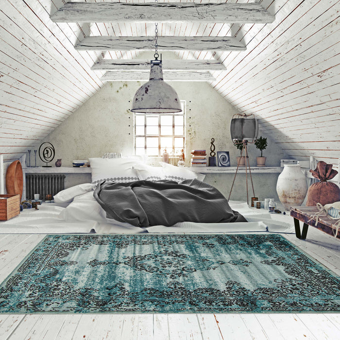 Libba Green 5'3\" x 7'7\" Area Rug