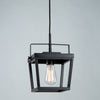 Carriage 1-Light Black Pendant I 