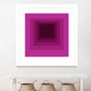 "After Josef G" Matted and Framed White 30x30 Wall Art