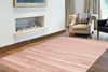 Faith Rose-Cream Area Rug - 5'3" x 7'3"
