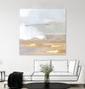 "Abstract Coastland I" Giant Art 54x54 Wall Art